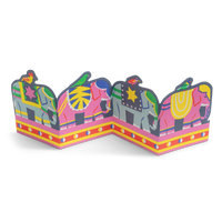 Elephant Parade | Naomi Wilkinson | Fold Out Concertina Card